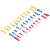 540Pcs/Set Mixed Crimp Terminals Copper PVC Quick Disconnect Electrical Wire Connectors for Computer