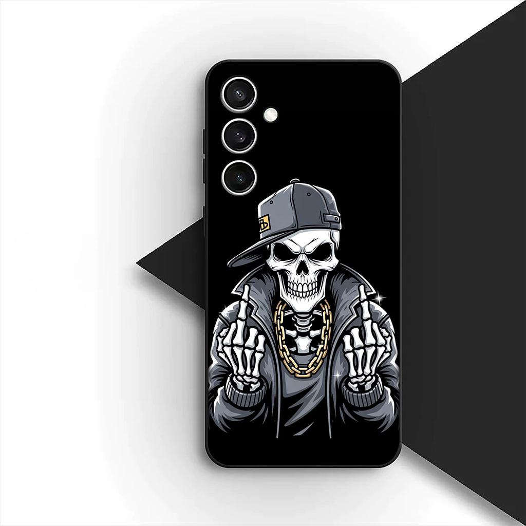 Calavera Skull Flower Phone Cover for Motorola Moto Edge 50 30 Fusion 40 NEO Ultra Pro G35 G45 G75 G85 G35 Protective Case
