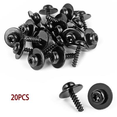 50 stk. Skruer Bolter U-muttere Sett for Motor Sprutskjerm for Ford C-Max Focus Mondeo