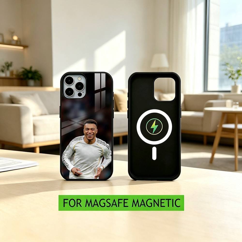 F-Football Star MbappeS-S  Phone Case For iPhone17,16,15,14,13,12,11 Plus,Pro Magnetic For Magsafe Wireless Charging