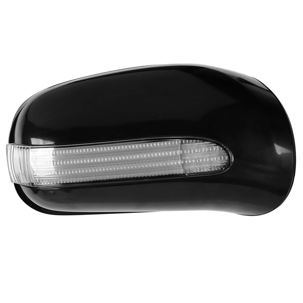Right Door Signal Light Housing 2208100264 RH Exterior Mirror Cap Cover Replacement for Benz W220