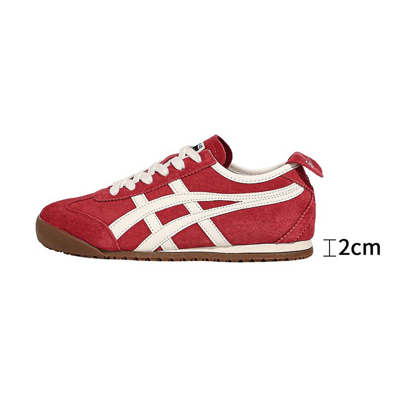Red New Retro Women's Flat-bottomed Sports Style Casual Board Shoes Women