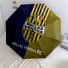 Hellas Verona FC  Pattern, Automatic Folding Umbrella, Portable and Foldable Design, 8 Ribs, a Christmas or Birthday Gift.