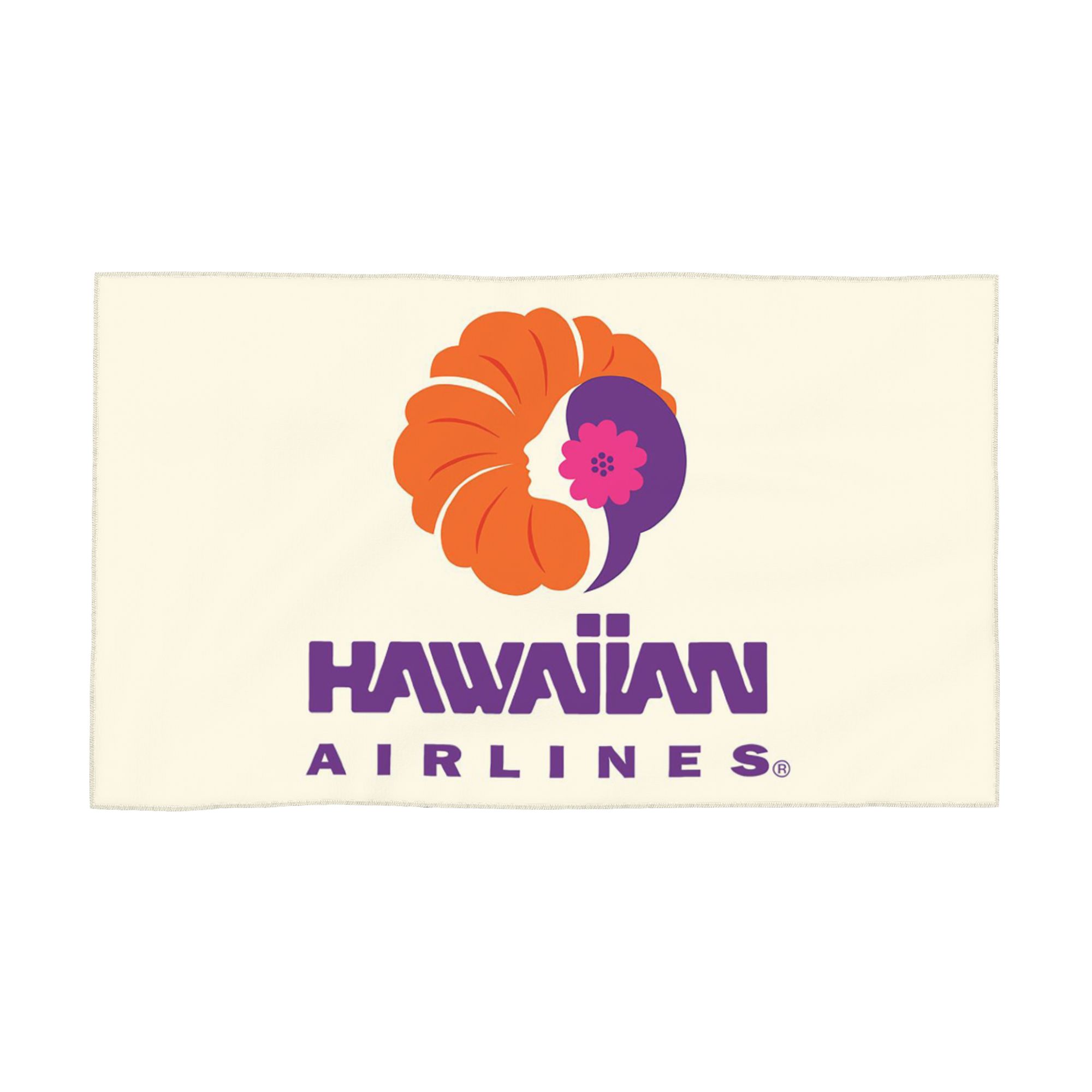 

Hawaiian airlines Herc Travel End of Southern Summer Soft Face Towel Quick Dry Pool Bath Cotton Towels Absorbent W30*H60(CM)