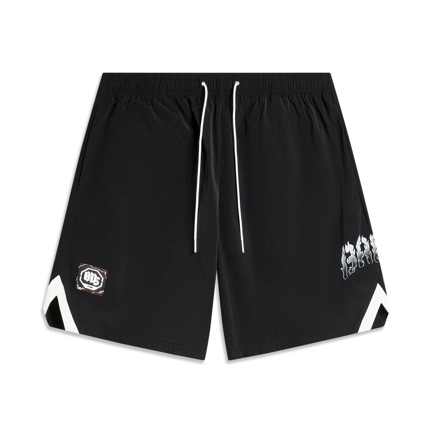 Li-Ning BadFive DRY FREEZE Shorts  Black  Men s AKSU109-1 L