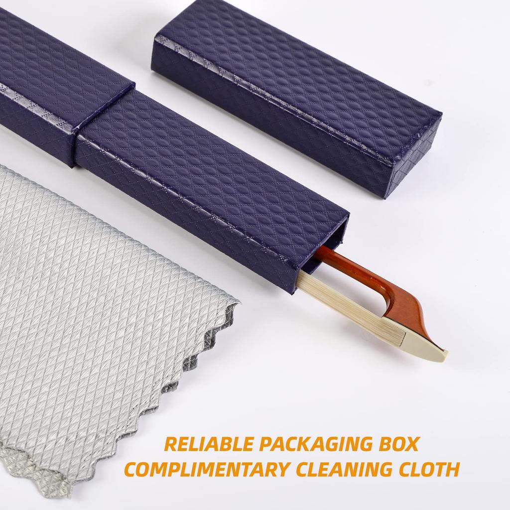 WinsterBow High Quality IPE Wooden Cello Bow Fernambuco Pernambuco Performance (4/4)