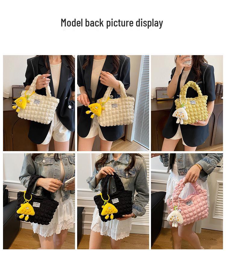 Women's Trendy Pleated Handbag: Autumn/Winter Cloud Bag - Hot Style & Perfect Gift