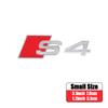 For Audi Sline TT RS Quattro A3 A4 A5 A6 A6L S Q3 Q4 Q5 Q6 Q7 3D ABS Car Trunk S3 S4 S5 S6 S7 S8 Sticker Badge Auto Accessories