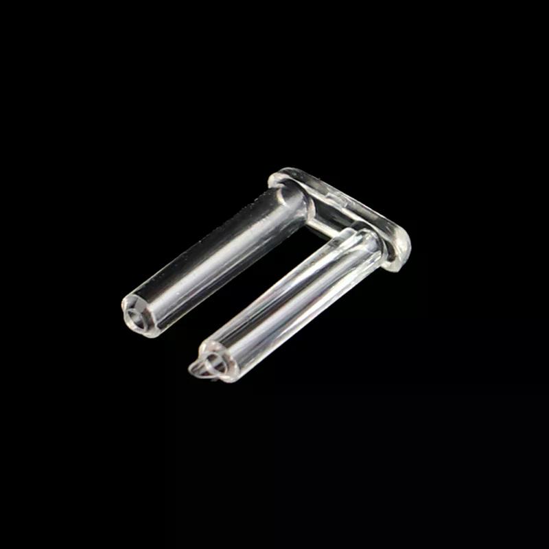 100 Pz/Set Doppio Tappo in Gomma Per Occhiali Senza Montatura Fibbia di Ricambio Per Occhiali da Vista Accessori per Attrezzatura per Occhiali