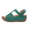 Vintage Shoes, Anti-slip, Large-sized Round Toe, Wedge Heel Sandals for Women