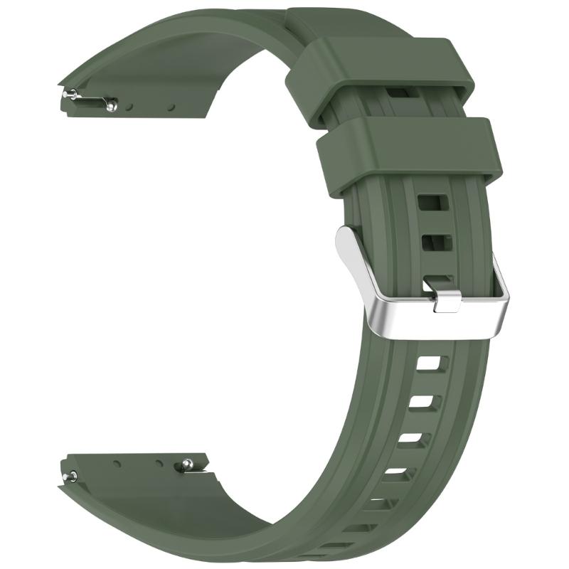 Schweißfestes Silikon-Ersatzarmband Geeignet für 46mm Smartwatch Verstellbare Sportarmbänder Wasserdicht Leichtes Design