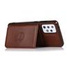 Magnetic Leather Case for Galaxy S25 S24 Ultra S23 Plus S22 S21 FE A55 A35 A15 A06 A16 A54 A24 A14 Cover Card Holder Stand Coque