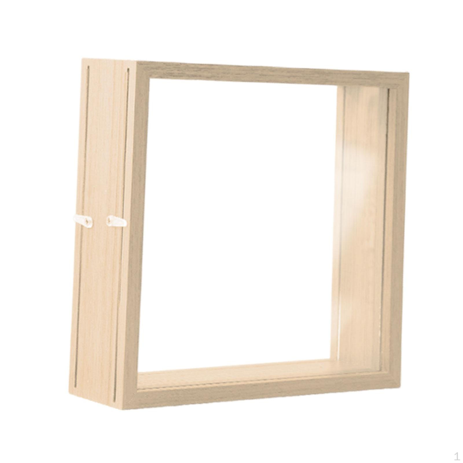 

Декоративная плавающая фоторамка, подставка для сушеных цветов, прозрачная коробка для теней «сделай сам» для 7 Inch