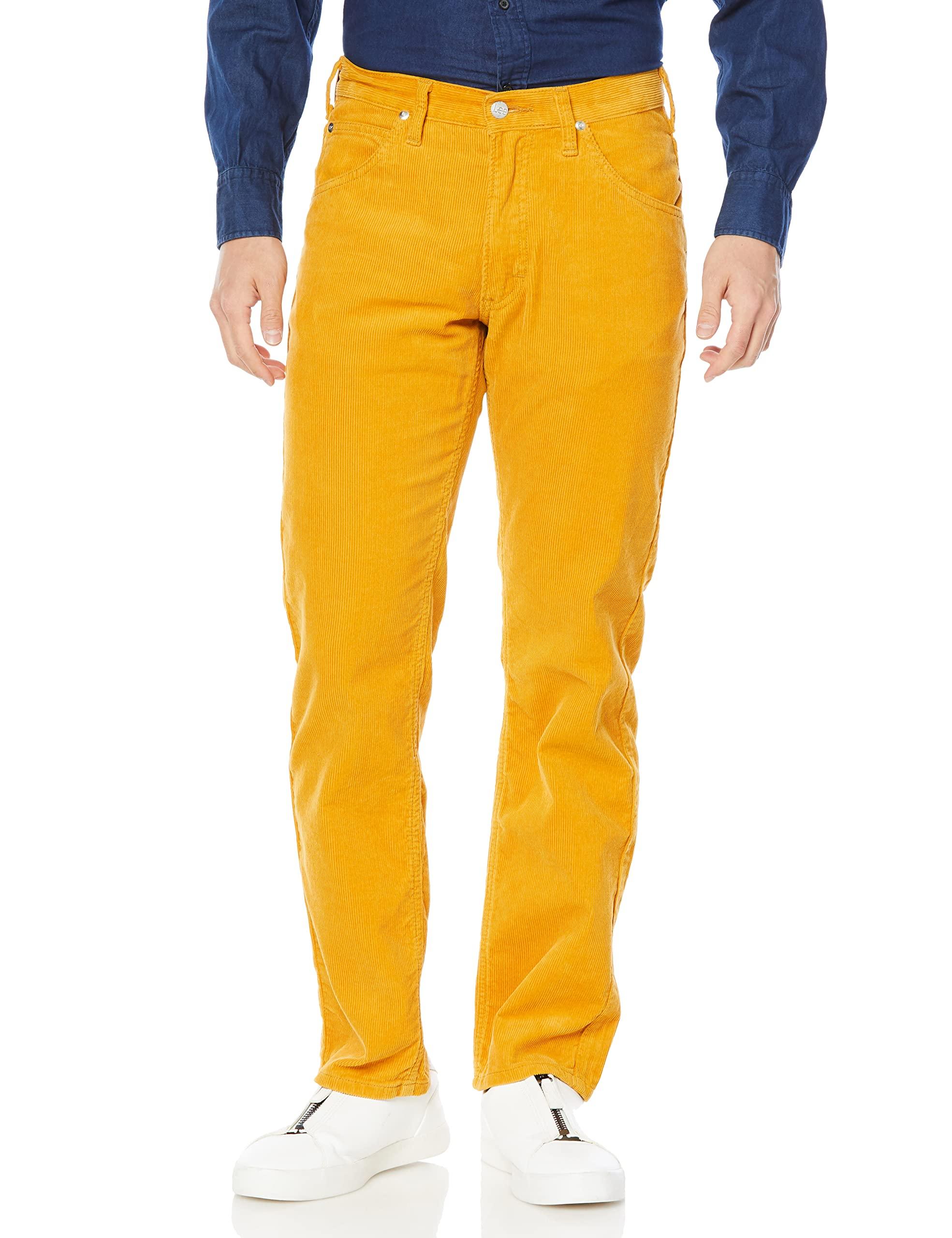 

Lee Jeans AMERICAN STANDARD 201 Прямые Вельветовые Горчичные Размер 32 [Официальный] Мужские горчичный