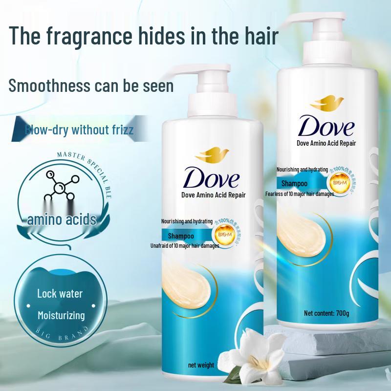 Dove Pflegendes Feuchtigkeitsspendendes Aminosäure-Shampoo