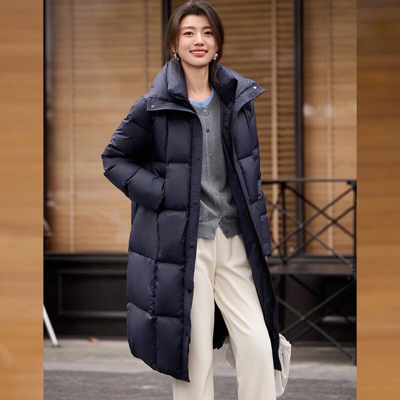 Women's Stand-Collar Thickened Warm Down Jacket
