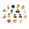 Xiao Zhan Style Pineapple Brooch - Cute Alloy Badge for Women, Trendy Cartoon Pin Accessory