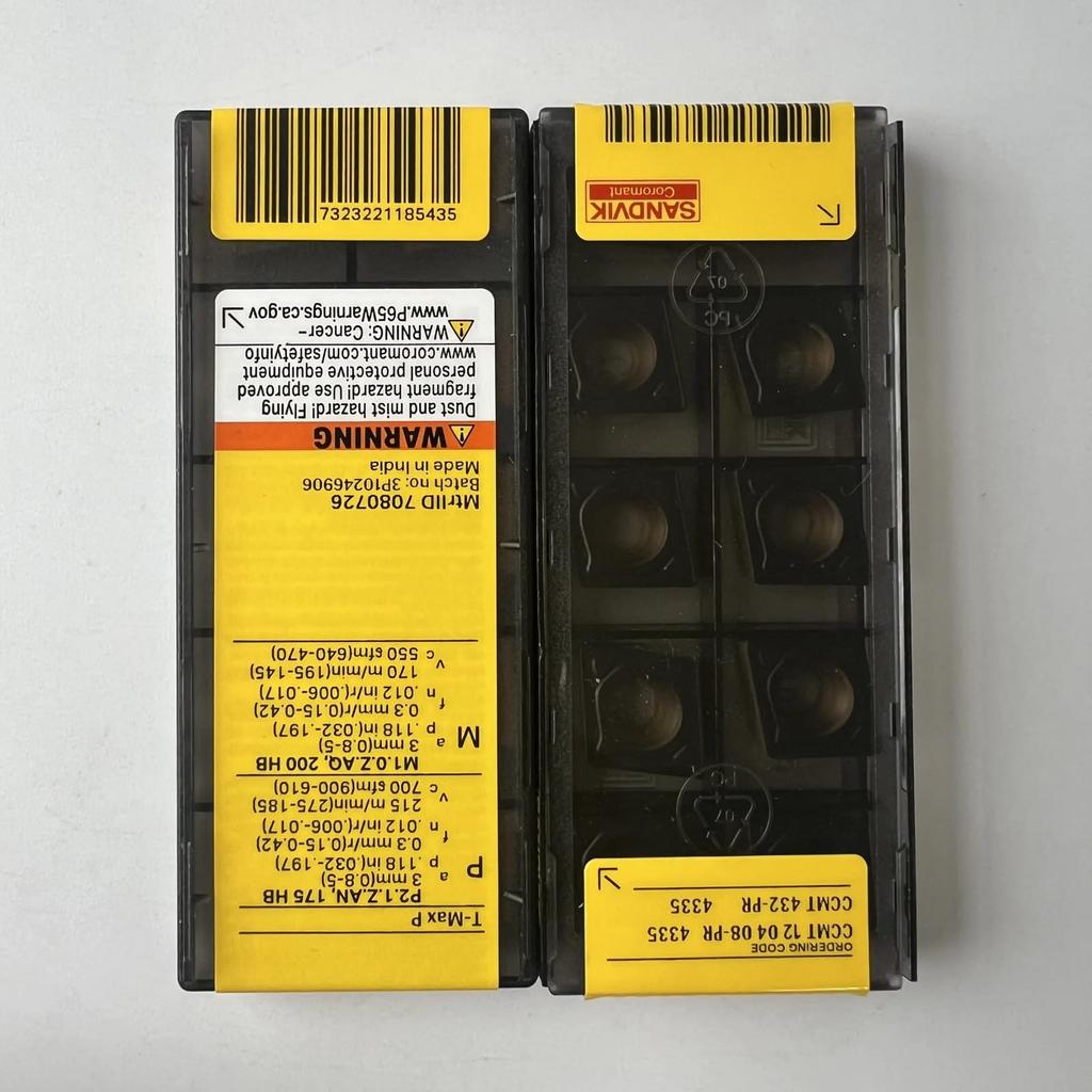 Original Sandvik / CCMT120408-PR 4335 /CNC lathe carbide blade tool 10 Pcs