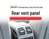 Mercedes-Benz E-Class W212 Rear A/C Vent Panel