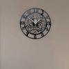Ethnic Style Acrylic Wall Clock Minimalist Arabic Numbers Clock Decorative Timepiece  Kitchen