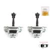 EDP1474-1 2 Stück Türstopper Türbegrenzer Riemen für Honda Civic MK6 CR-V HR-V MK1 72380S04003 72340S04003