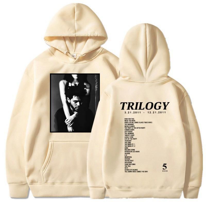 Europäische Größe The Weeknd Trilogy Musikalbum Hoodie