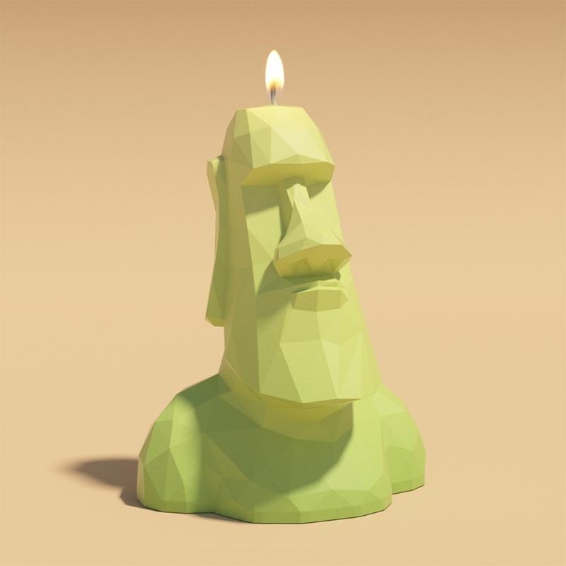 3D Art Statue Silicone Candle Molds for Candle Soap Gypsum Decoration Epoxy Resin Silicone Molds Fondant Silicone Molds