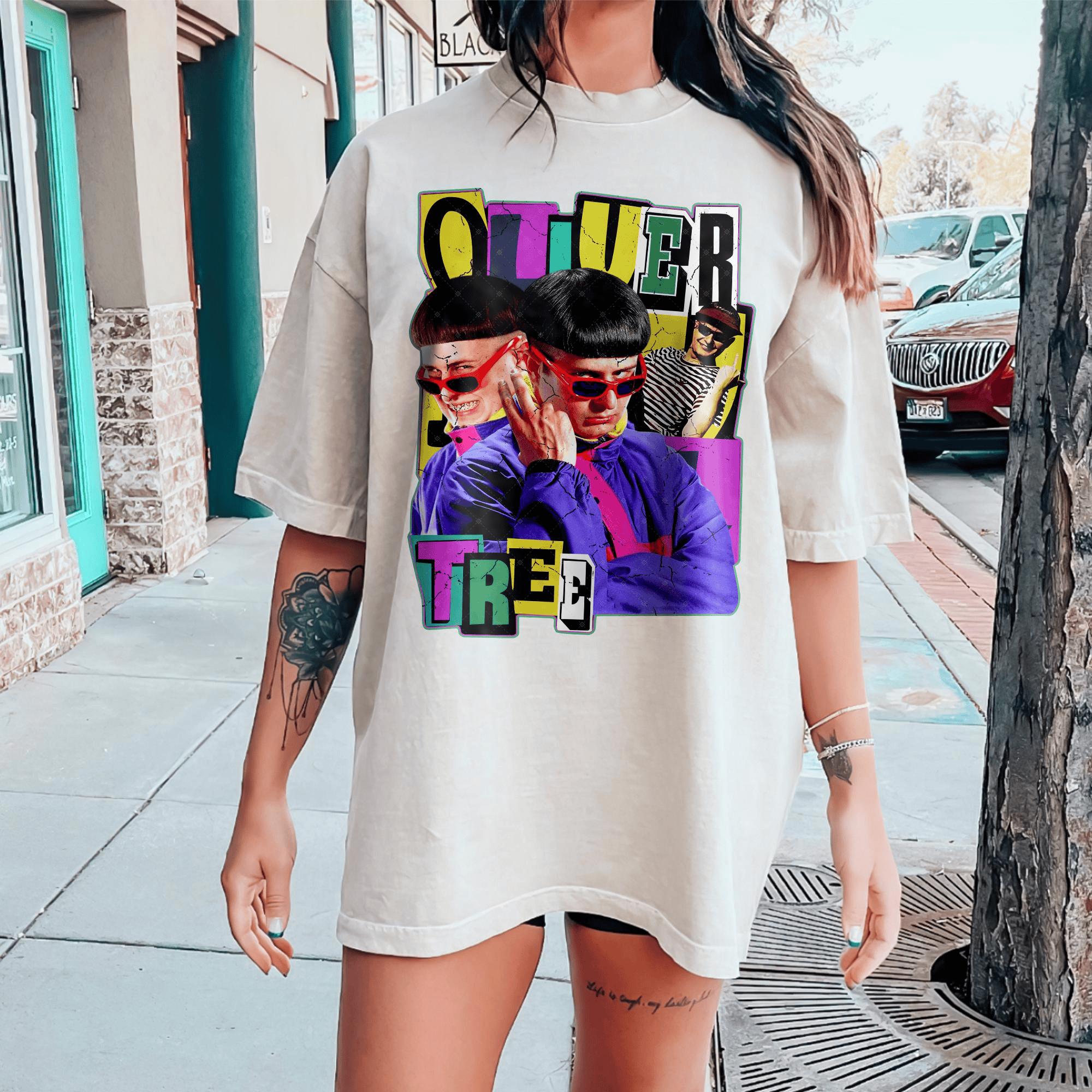 Oliver Tree Retro Vintage Printed Fan 2026 Summer TShirt 100Cotton Clothing Unisex Unisex Unisex TShirt Y2k Popular Casual Tee M