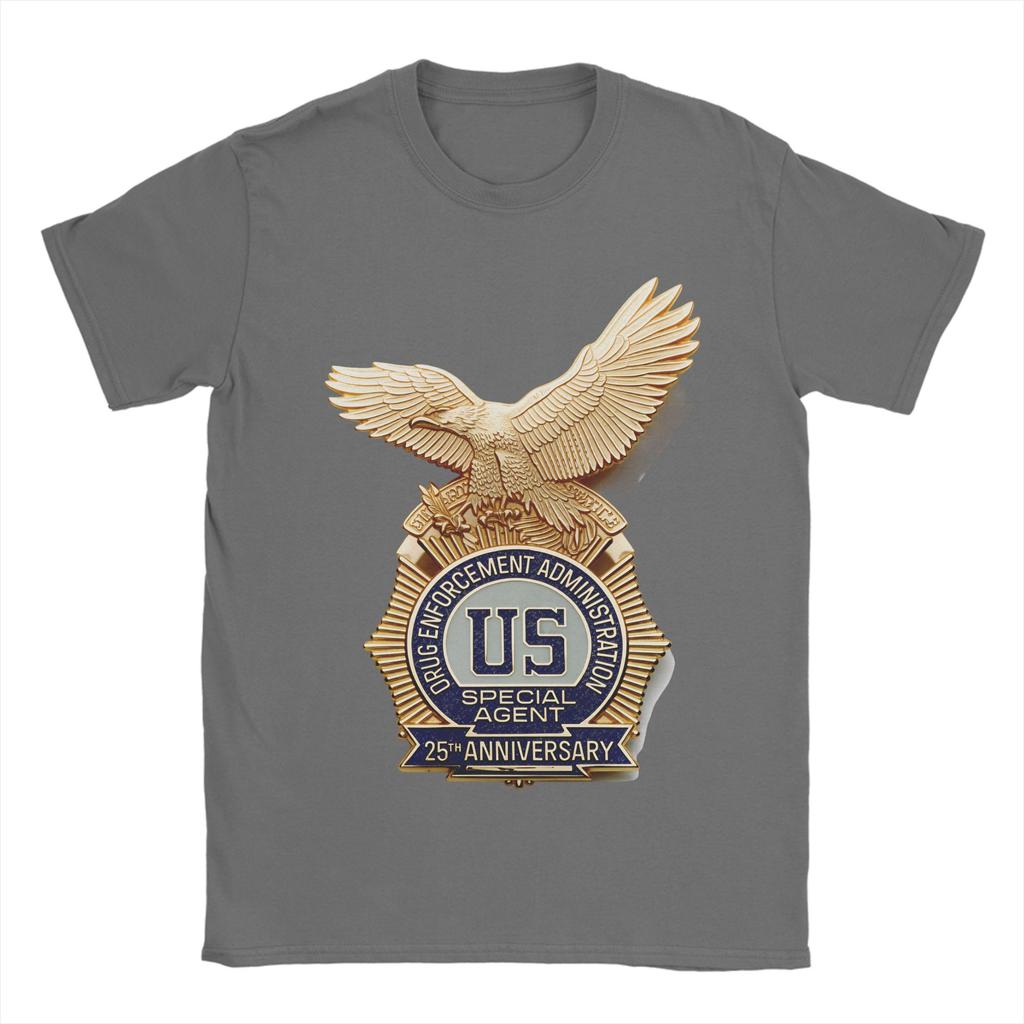 DEA US Federal Interdiction Agency Cotton TShirt For Mens Summer  Streetwear T Shirts ONeck Harajuku Tees Oversized Clothes