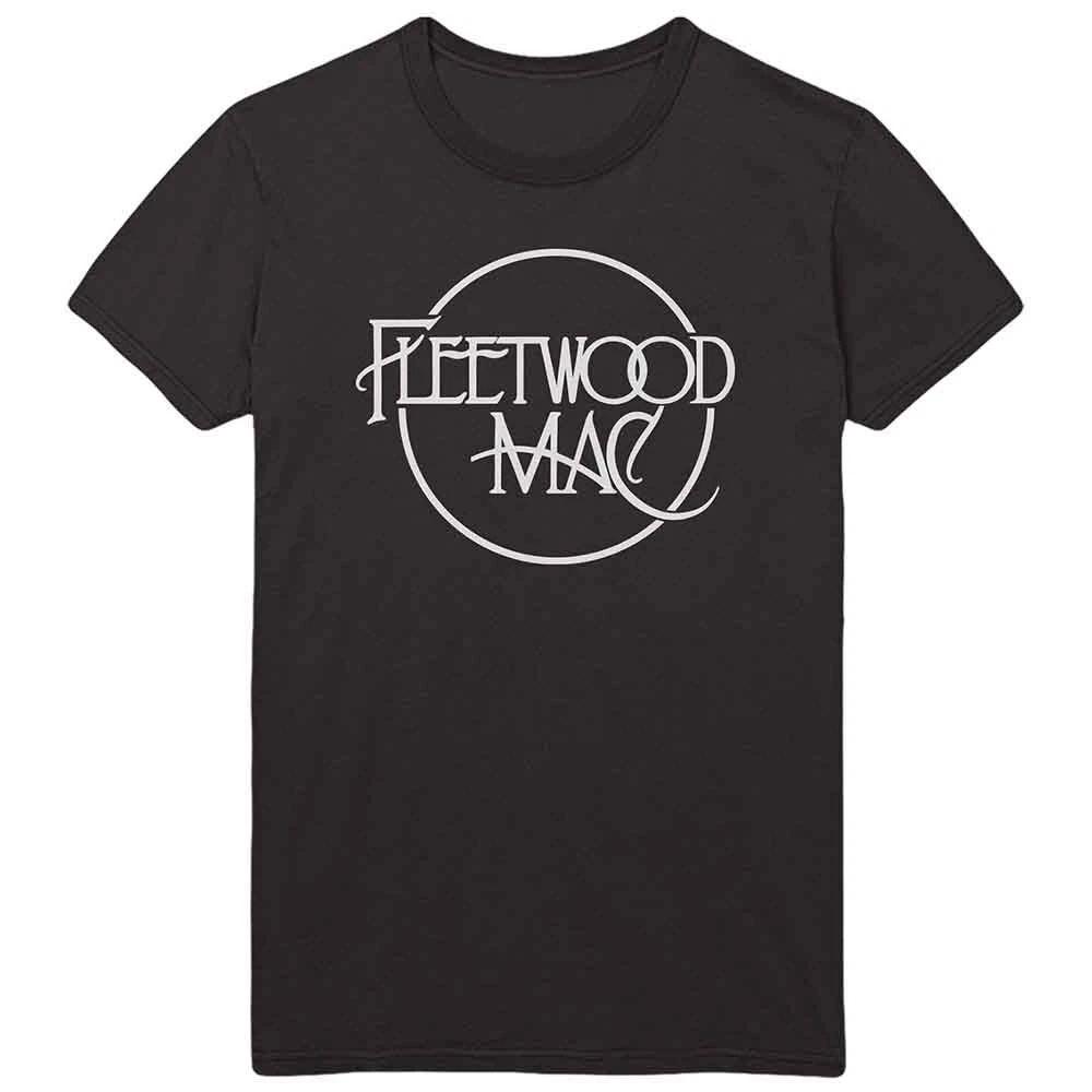 Rock Off Fleetwood Mac  Classic Logo  (Black) T-Shirt (Large) 3XL