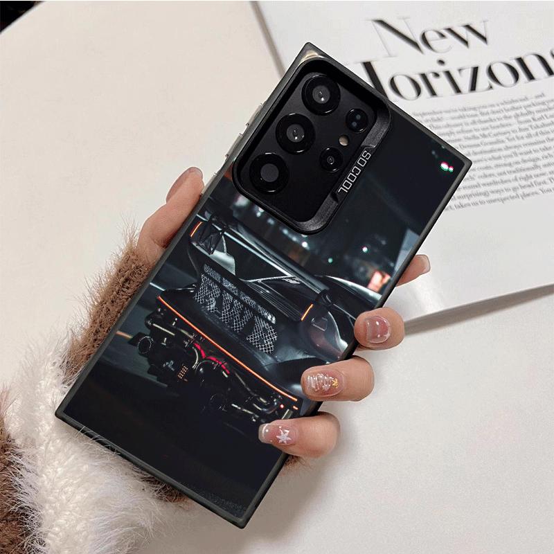 Sports Car RWB Cool Shockproof Phone Case for Samsung Galaxy S26 Edge S25 Ultra S24 FE S23 Plus S21 Cover Anti Fall Fundas