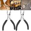 2Pcs Round Nose Pilers 4 In 1 Multifunction Hand Made Tool for Wire Wrapping Jewelry Watch Making