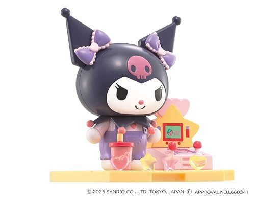 AGATSUMA Candy Factory Kuromi Assembled Doll (Ages 15 and Up) by Sanrio [Japan Toy Awards 2025 Character Category Excellence Award]