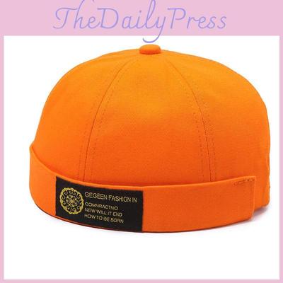 Versatile Stylish Unbrimmed Cap For Men And Women Retro Fashion Statement Hat
