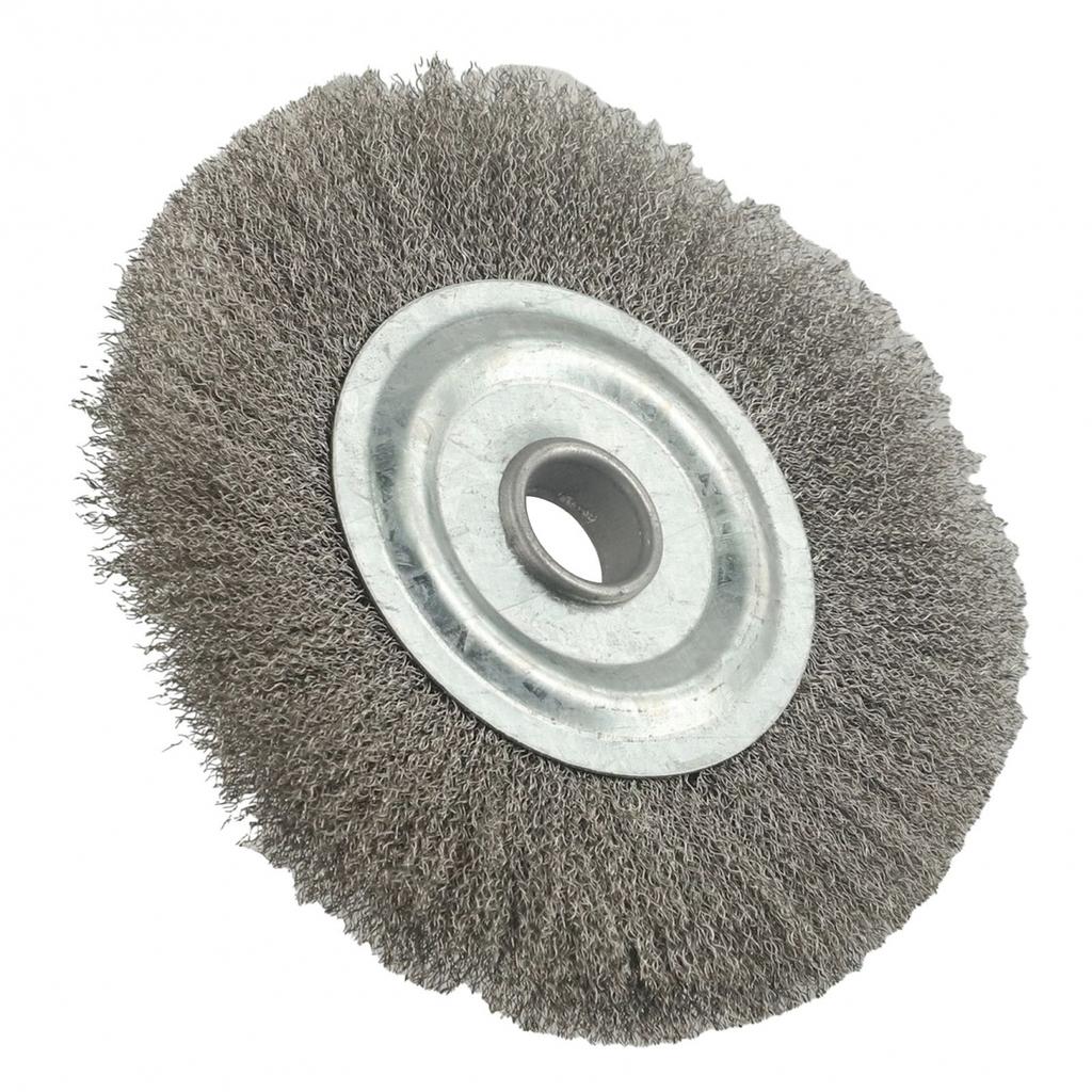 Bench Grinder Abrasive Wire Wheel Brush 5 Inch Stainless Steel with 16mm Hole