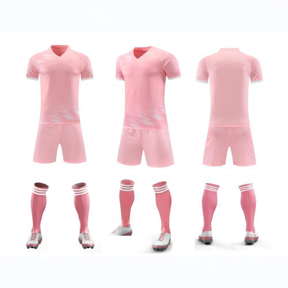 Set Maglia da Calcio Traspirante Asciugatura Rapida Manica Corta Abbigliamento da Calcio Studenti Scuola Primaria Allenamento Partita Divisa di Squadra Versione Giocatore