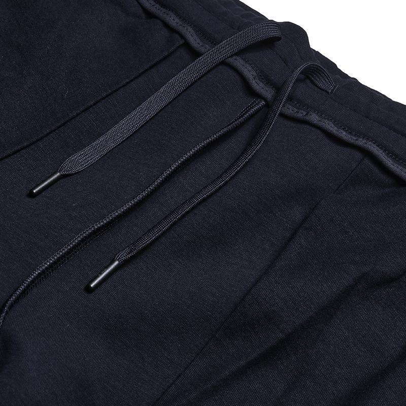 FILA White Simple Classic Versatile Comfortable Basic Knit Casual Pants Women bottoms Legendary-Blue F11W613602FNV