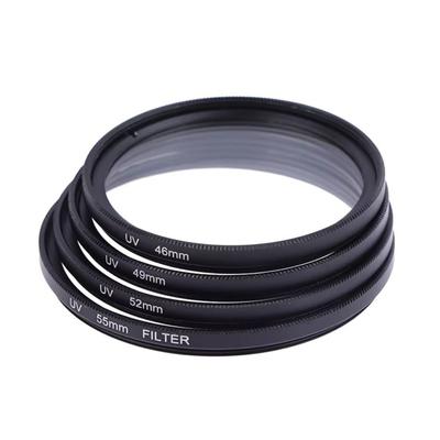 1Pcs Universal 37/40.5/43/46/49/52/55/58/62/67/72/77/82mm Lens UV Digital Filter Lens Protector for Canon DSLR SLR Camera
