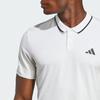 Adidas Polo Shirts Men's White Polo Collar Moderate Straight Fit HS3317