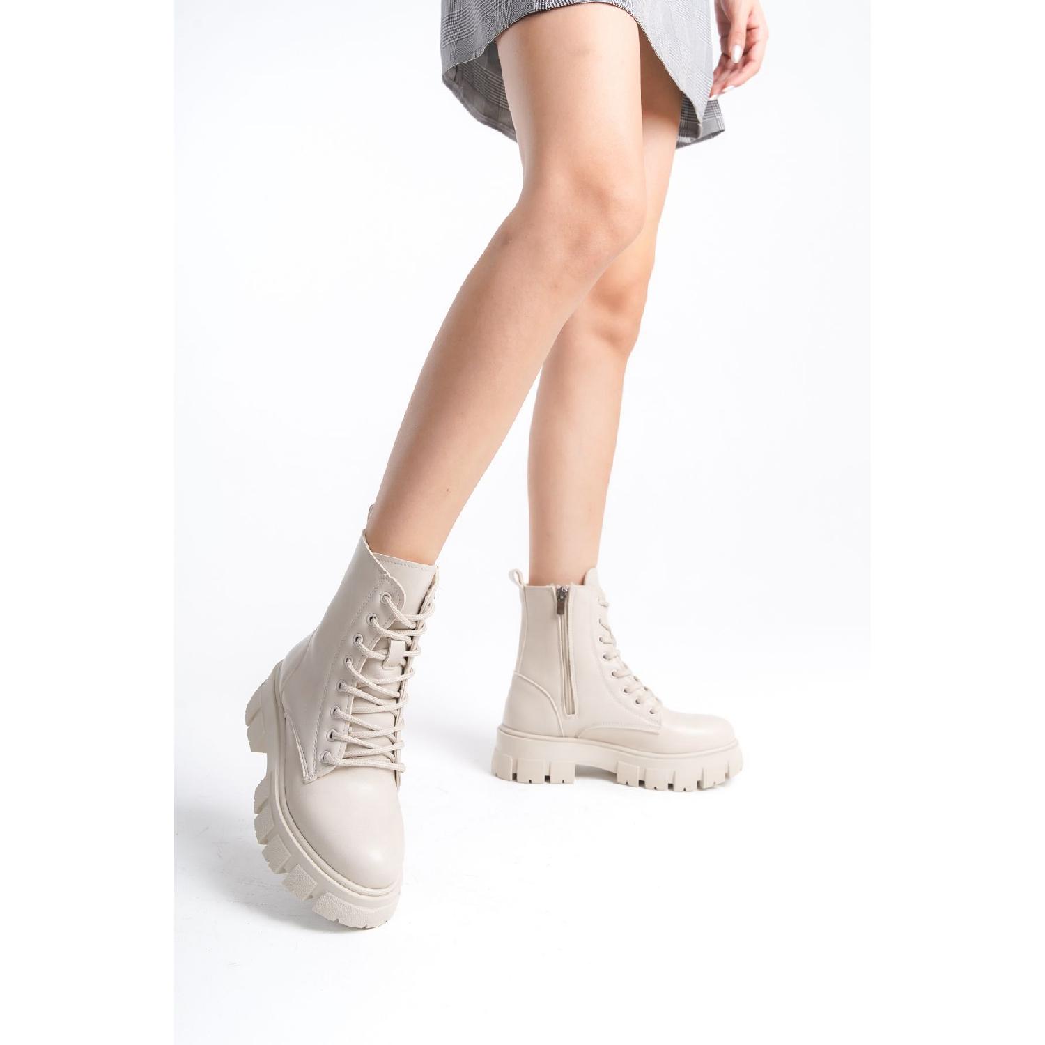 

Beige Skin Women s Boots Bg1001-116-0002 37 бежевий