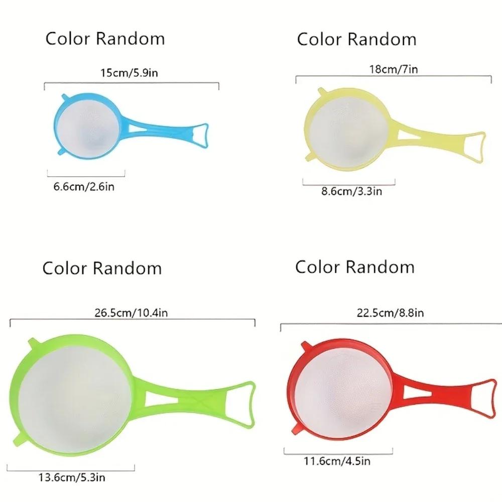 RV Kitchen Multi-Functional Mesh Filter with Handle for Tea Juice Flour Soy Milk And More Cooking Strainer