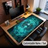 Tree of Life Theme Custom Mouse Pad Personalized With Name Text Customized Desk Mat For Office Home Decor