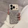 AI Integrated Camera Button iPhone 17 Pro Max Leopard Print Case with Large Window