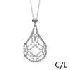 Steel Design Crystal Cage Necklace Holder Net Metal Chain Stone Collecting Holder Adjustable Pendant Jewelry