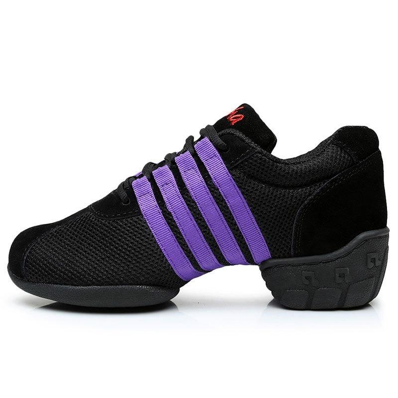 Dance Sneakers Unisex Sport Dance Shoes Women's Girls Modern Sport Hip Hop Jazz Sneakers Shoe Salsa Square Dancing Shoes