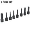 M8 M10 M5 Wrench Socket As Picture Excellent Strong 8pcs Automotive Specialy Tools.plastic Portable Storage Box