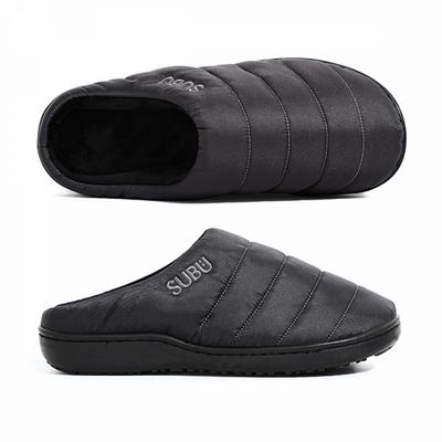 Subu Subu Steel Gray  Sb 23  Down Brushed Padded Slippers