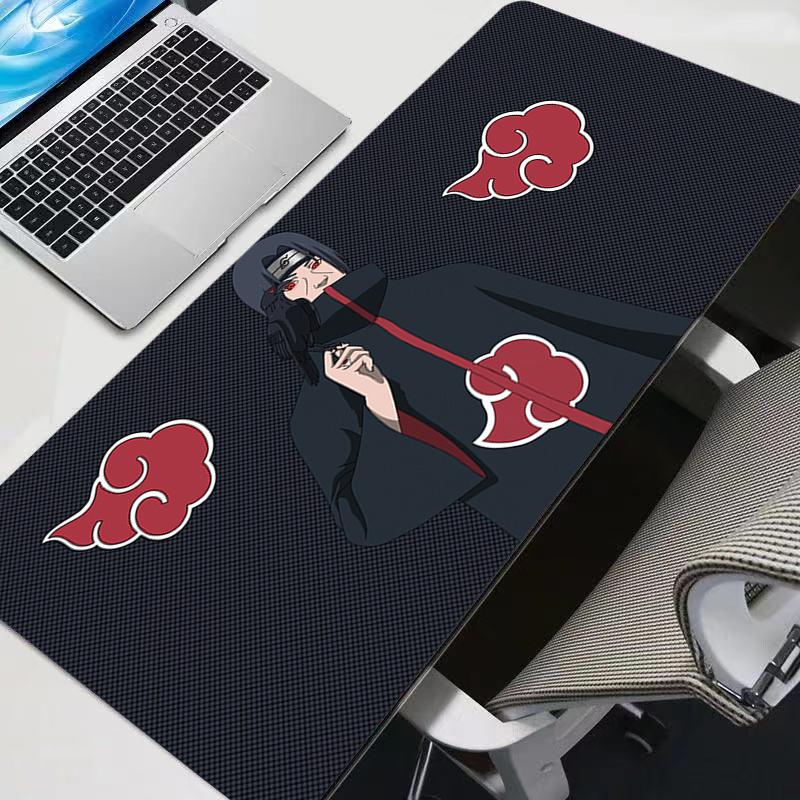 

Uchiha Itachi Madara N-Naruto Uzumaki Mouse Pad Professional E-sports Gamers Speed Pc Gaming Rubber Keyboard Desk Mat Mousepad 30x60x0.2cm
