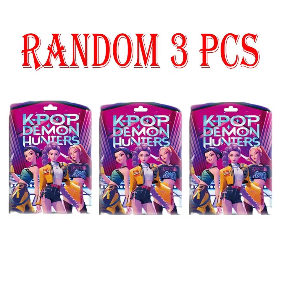 24pcs Random Blind Box 5-12cmAnime KPop Demon Hunters Girl Group RUMI MIRA ZOEY Figure Action Pvc Model Toys Ornaments Gifts
