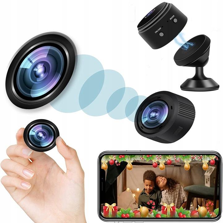 Mini Kamera Szpiegowska Fullhd Wifi Ukryta 91 Kamera Dla Dzieci Niania